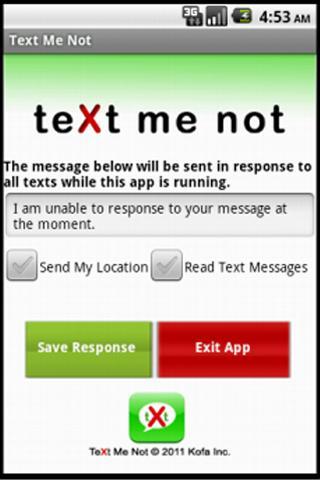 Text Me Not