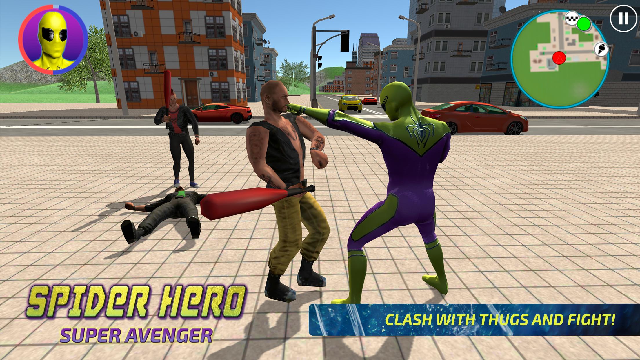 Spider Hero: Super Avenger