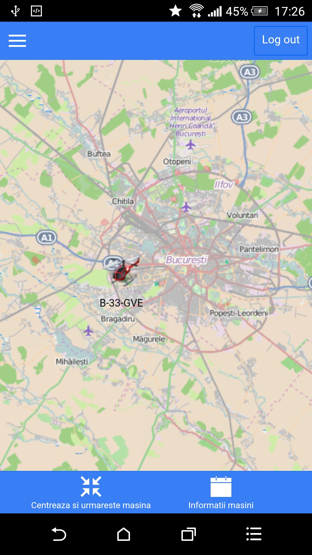 Localizare GPS Beta