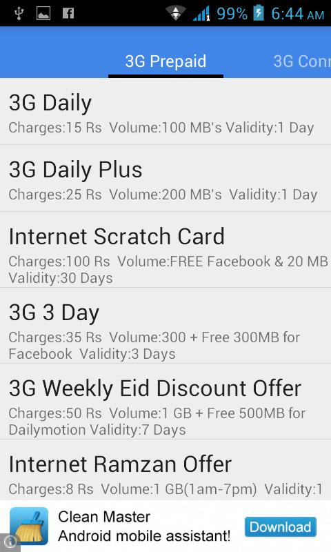 Telenor 3G Bundles