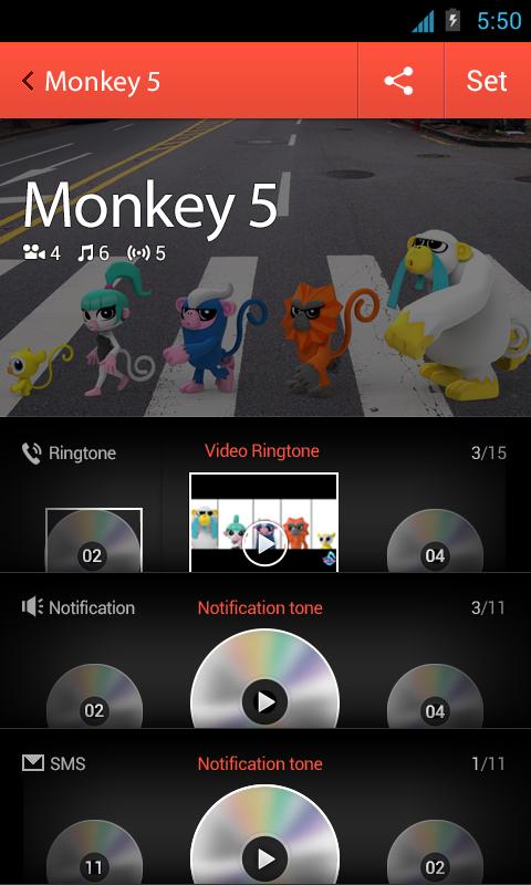 Monkey 5 package for dodol pop