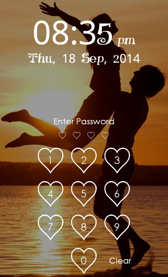 Love DIY Lock Screen