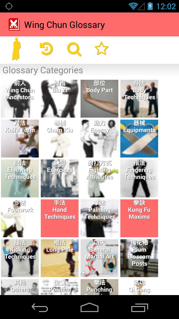 Wing Chun Glossary