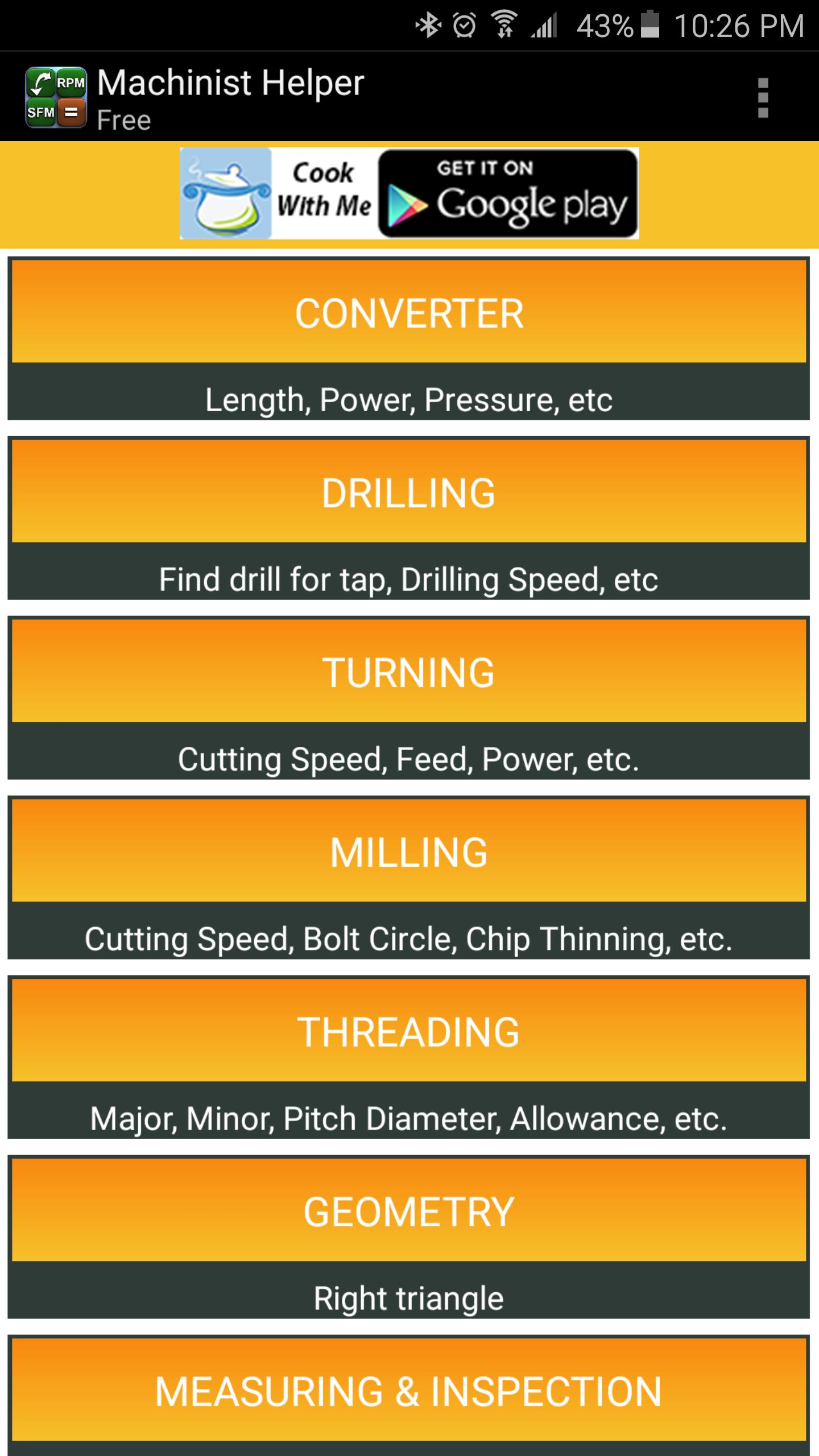 Machinist Helper