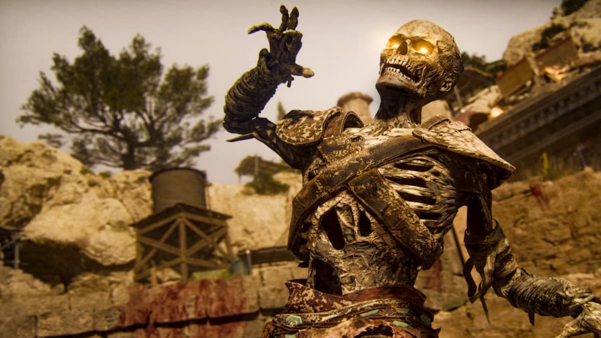 Cara memecahkan teka -teki mural banteng dalam blacks ops 6 zombie peta makam