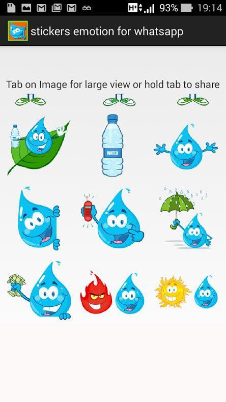 sticker cute emotion for chat