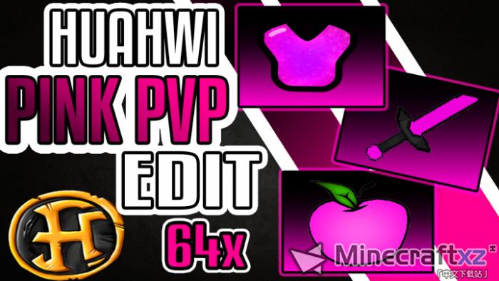 PVP Resource Package Huahwi Pink PvP Resource Pack