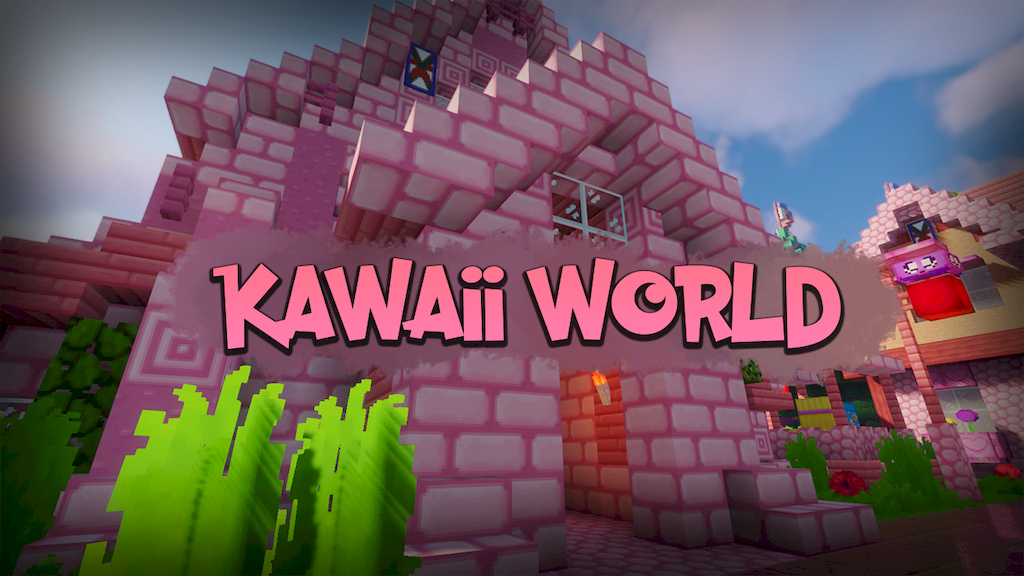 Package de ressources mondiales Minecraft Kawaii