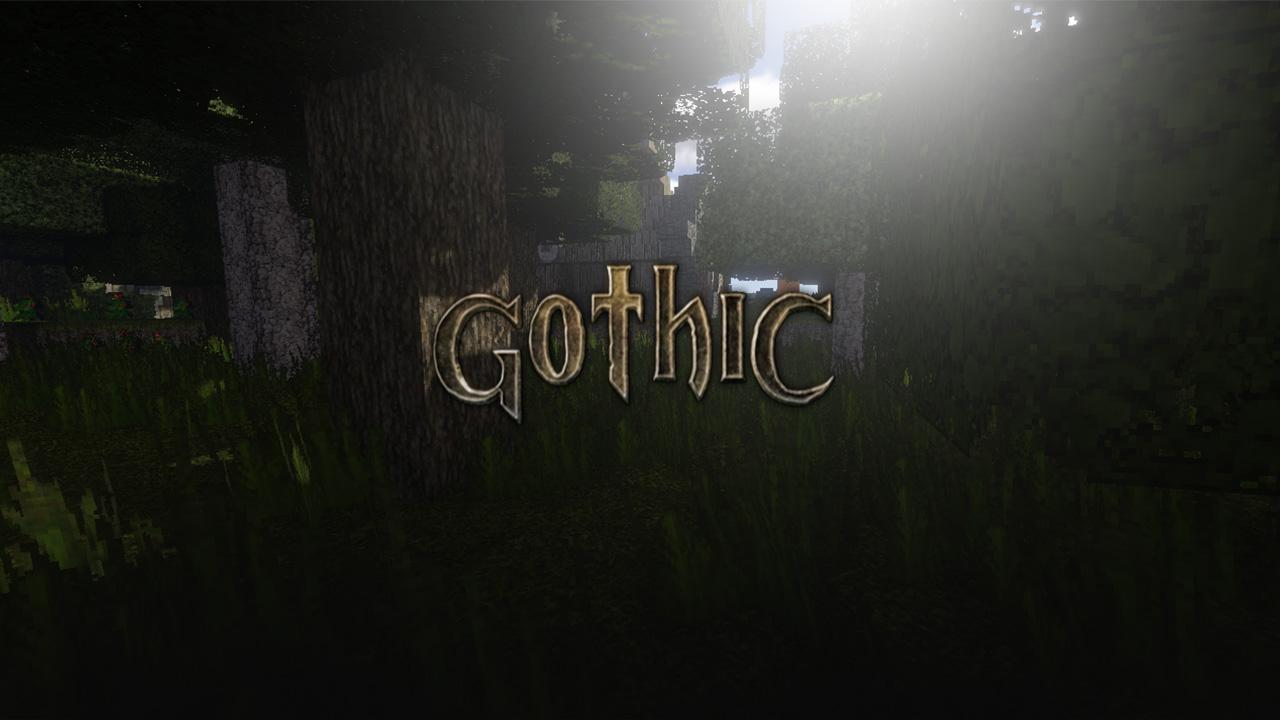 Paquete de recursos góticos de Minecraft