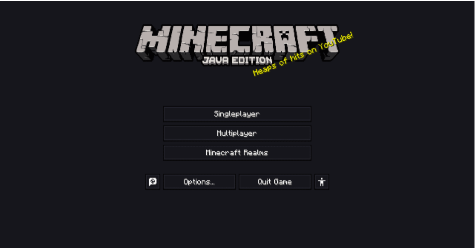 Minecraft Simple Dark Resource Pack Pack Pack