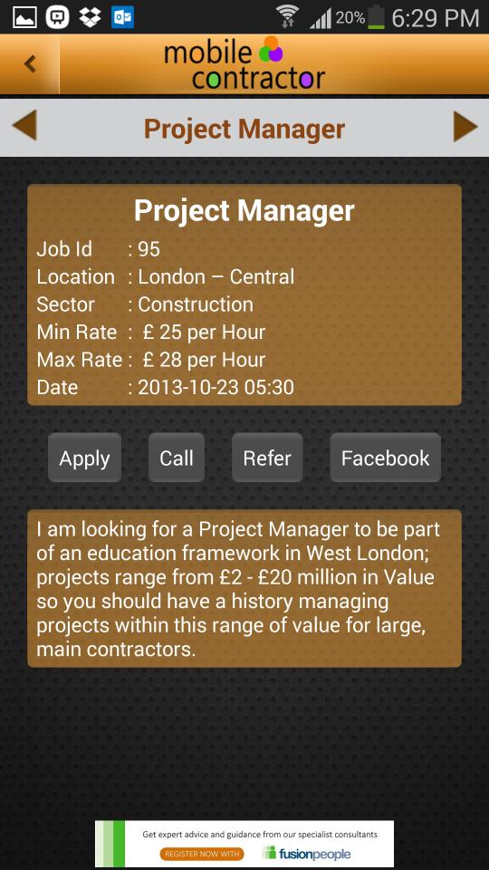 Mobile Contractor