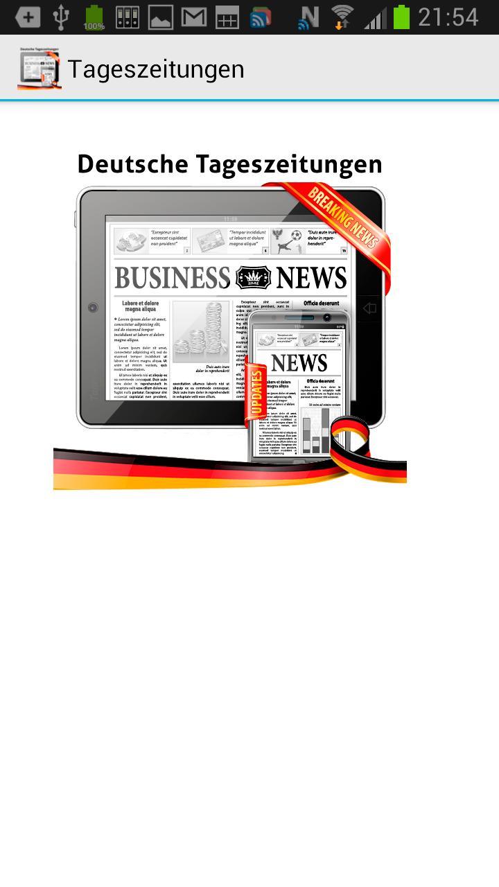 Deutsche Tageszeitungen