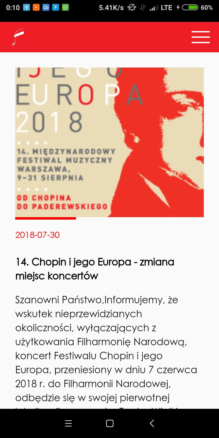 Chopin i jego Europa