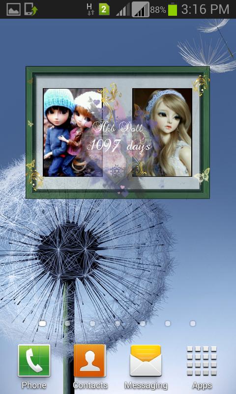 Love Days Counter Widget