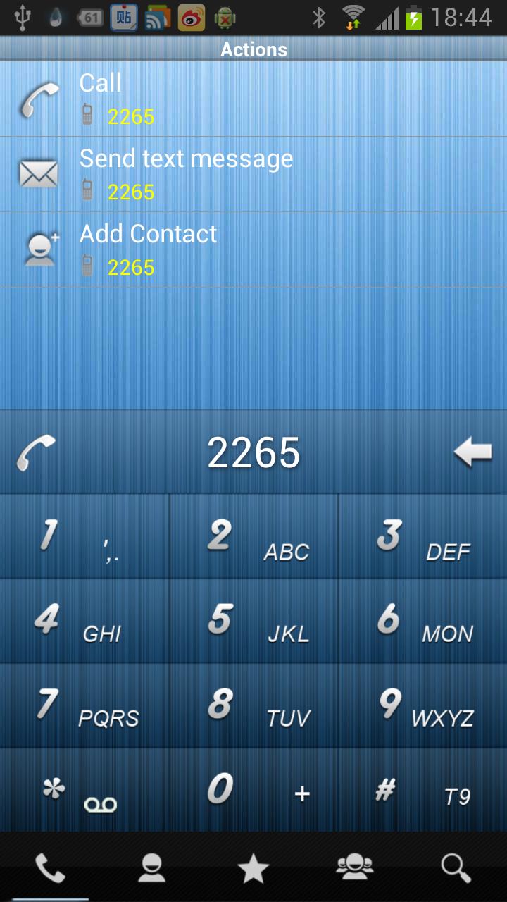RocketDial BT Theme