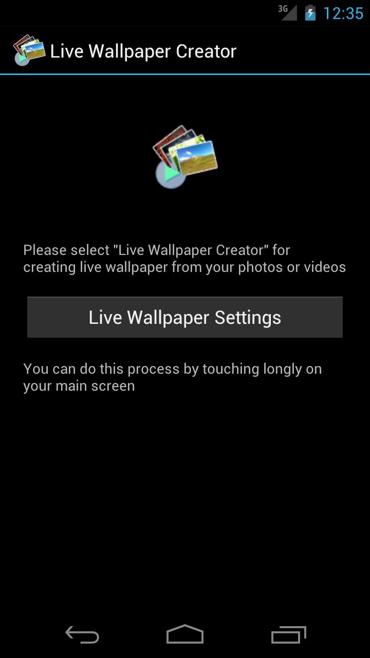 Live Wallpaper Creator