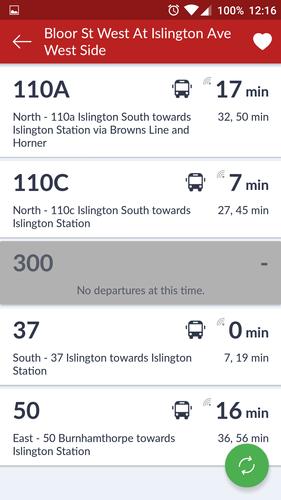 Toronto Bus Transit (TTC)