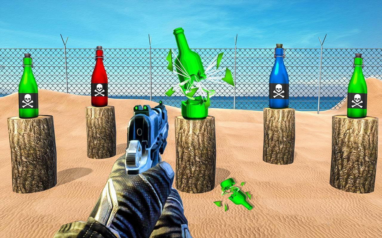 Shooting The Bottles