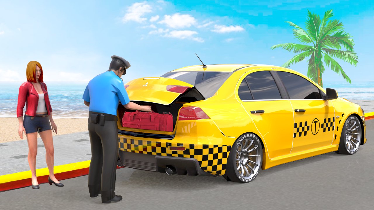 City Taxi Driving Simulator: Taxi Games