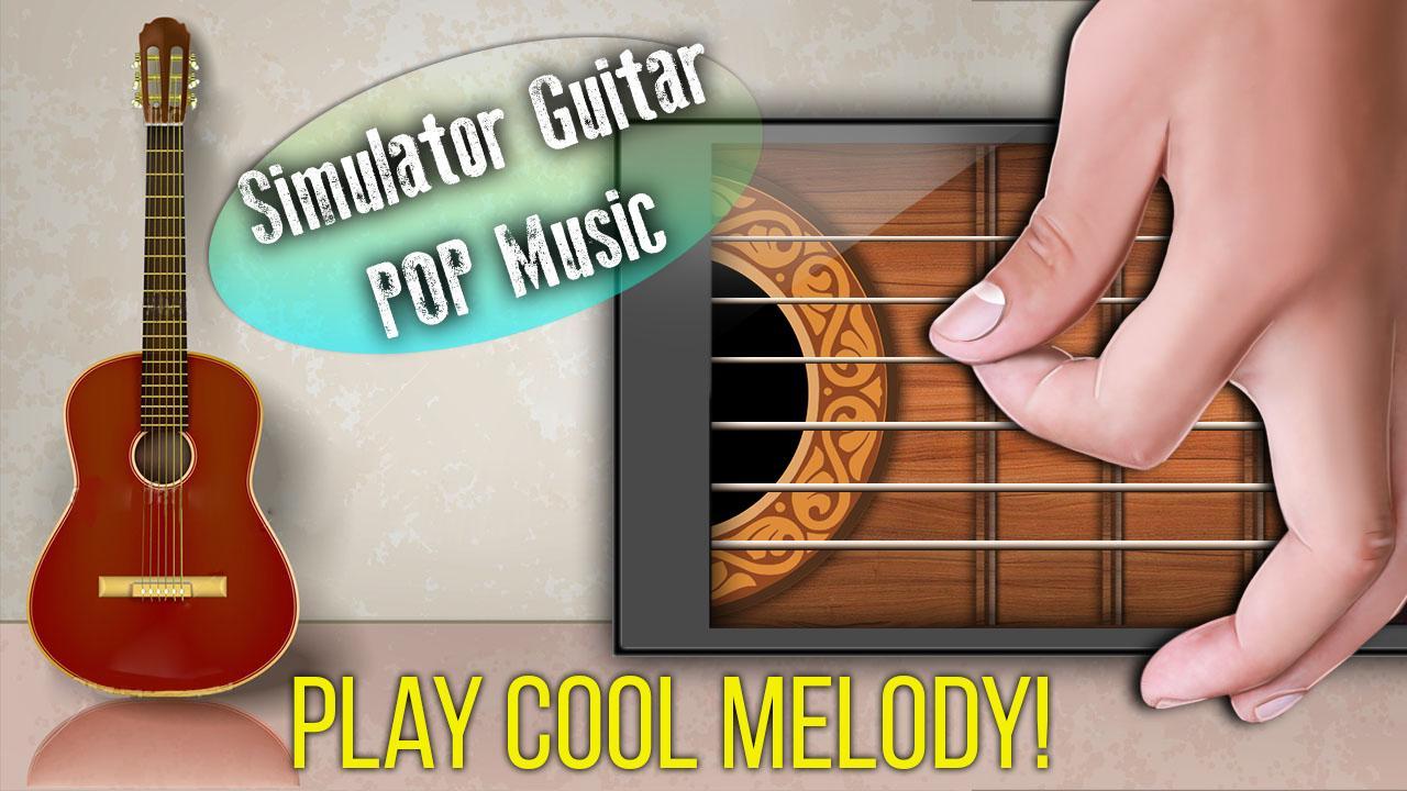 Simulator Guitar POP Music