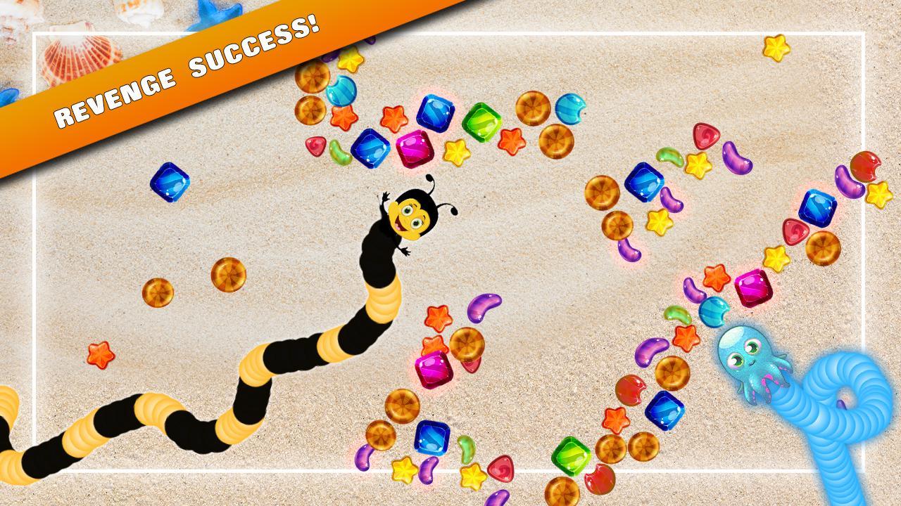 Slither Candy Game IO : Snake Worm Mask
