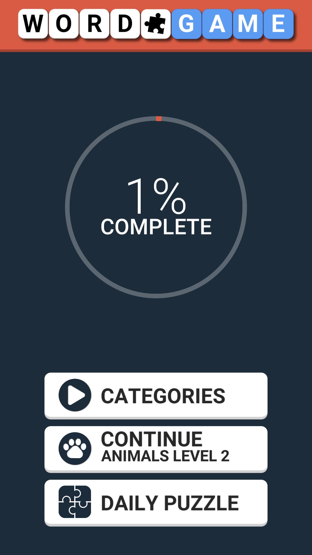 Word Game - 2017 (New)