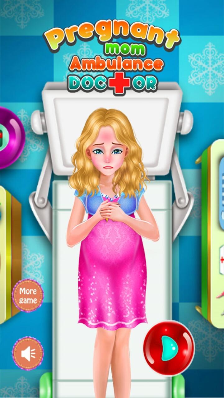 Pregnant Mom Ambulance Doctor