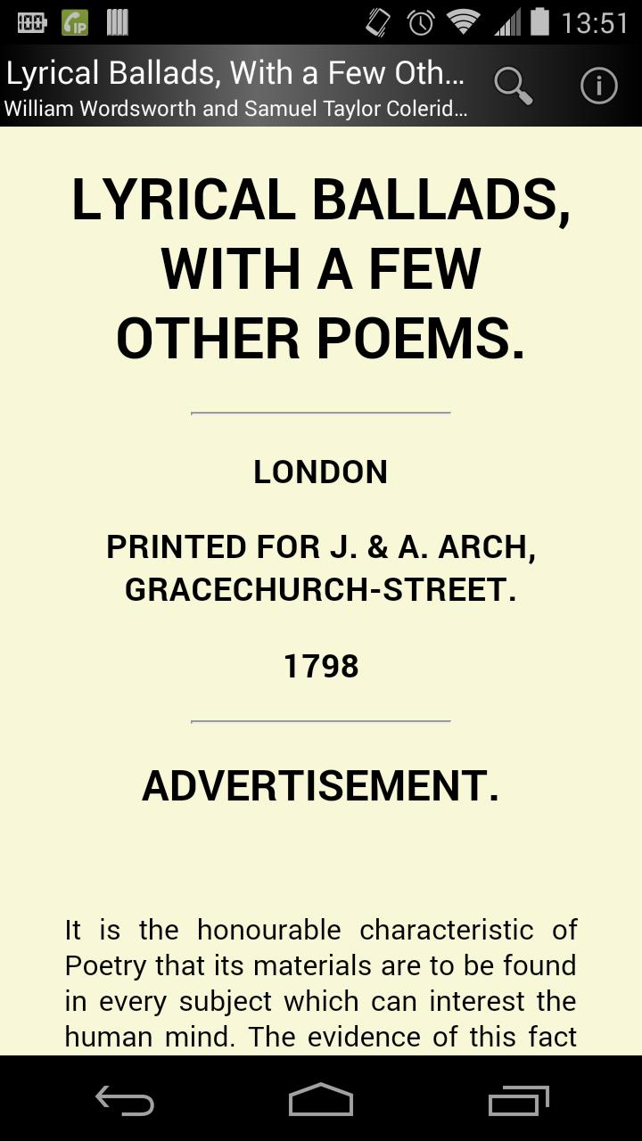 Lyrical Ballads