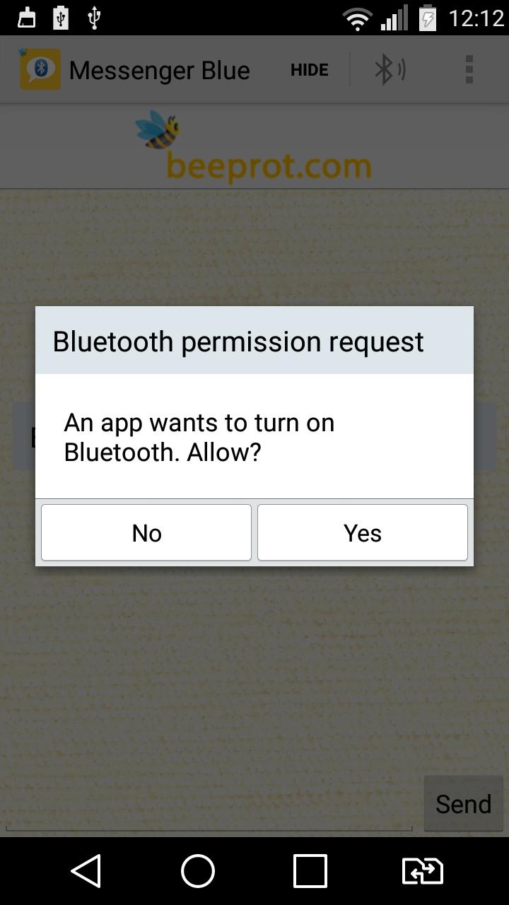 Messenger Blue