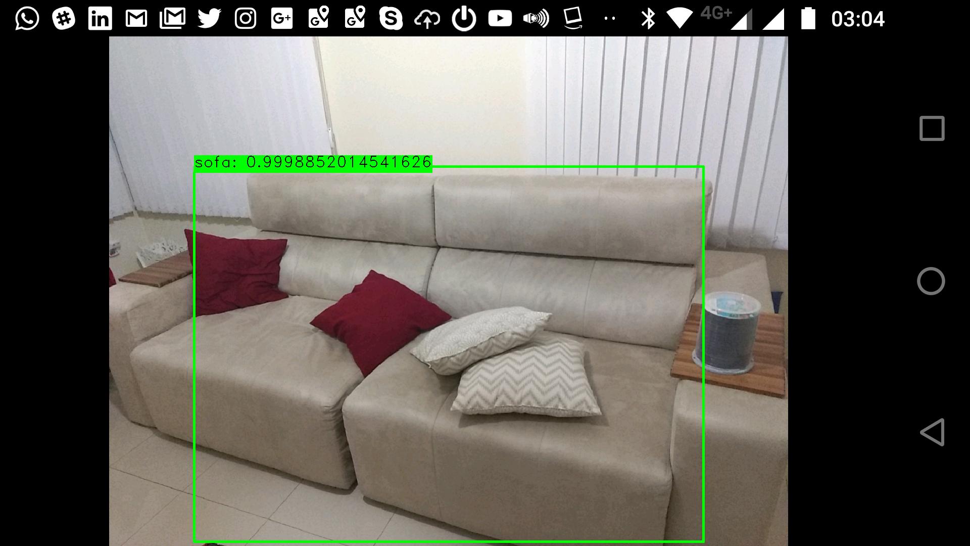 Deep Learning in openCV for vi
