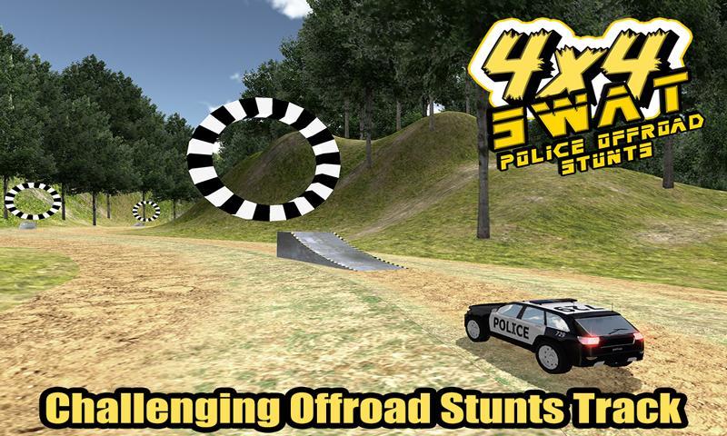 4x4 SWAT Police Offroad Stunts