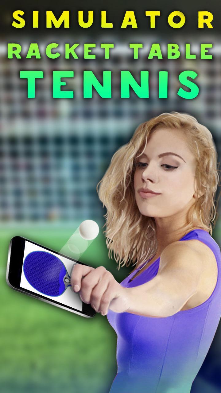 Simulatot Racket Table Tennis